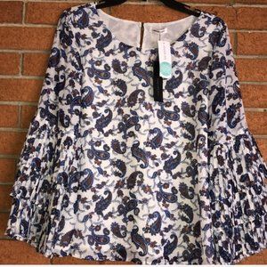 🎭LUNA PROJECT🎭CONSOLATA TIERED BELL SLEEVE TOP🎭